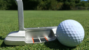 club and golf ball