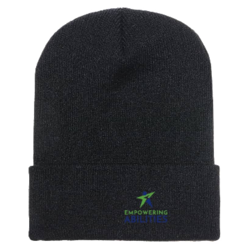 empowering abilities logo beanie