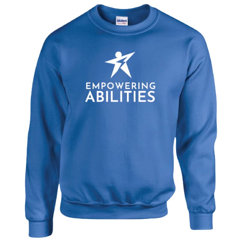empowering abilities logo crew blue