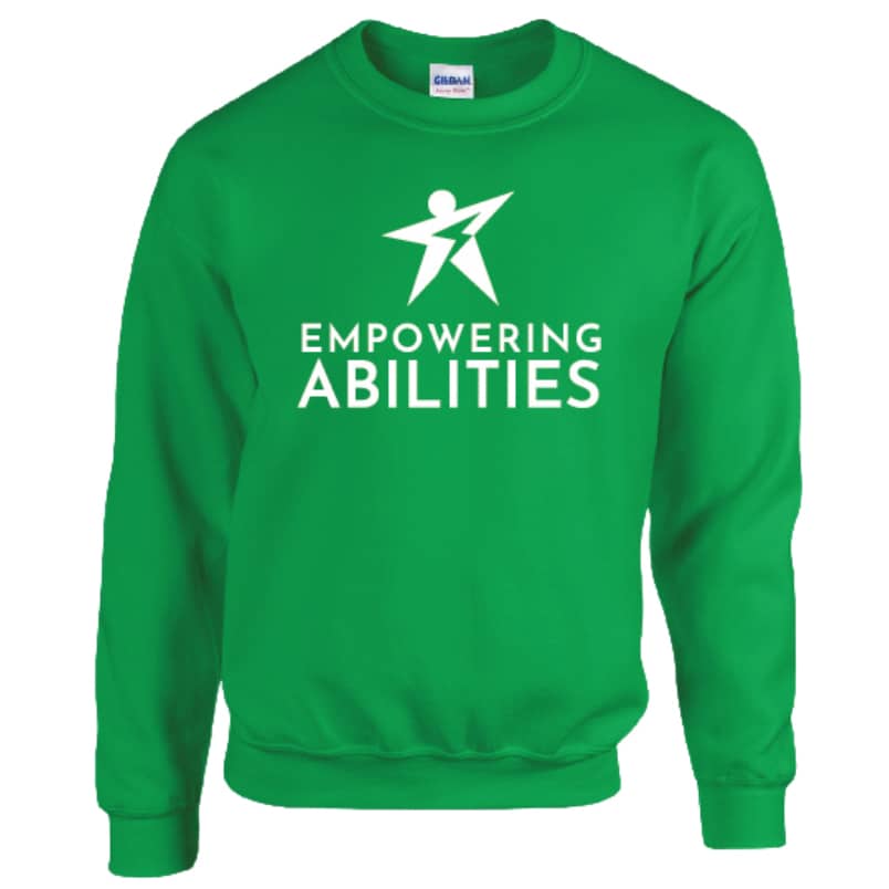 empowering abilities logo crew green