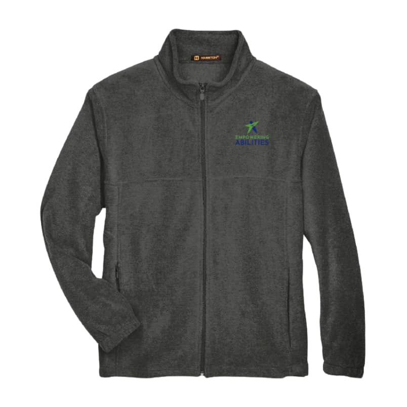 empowering abilities logo fleece jacket