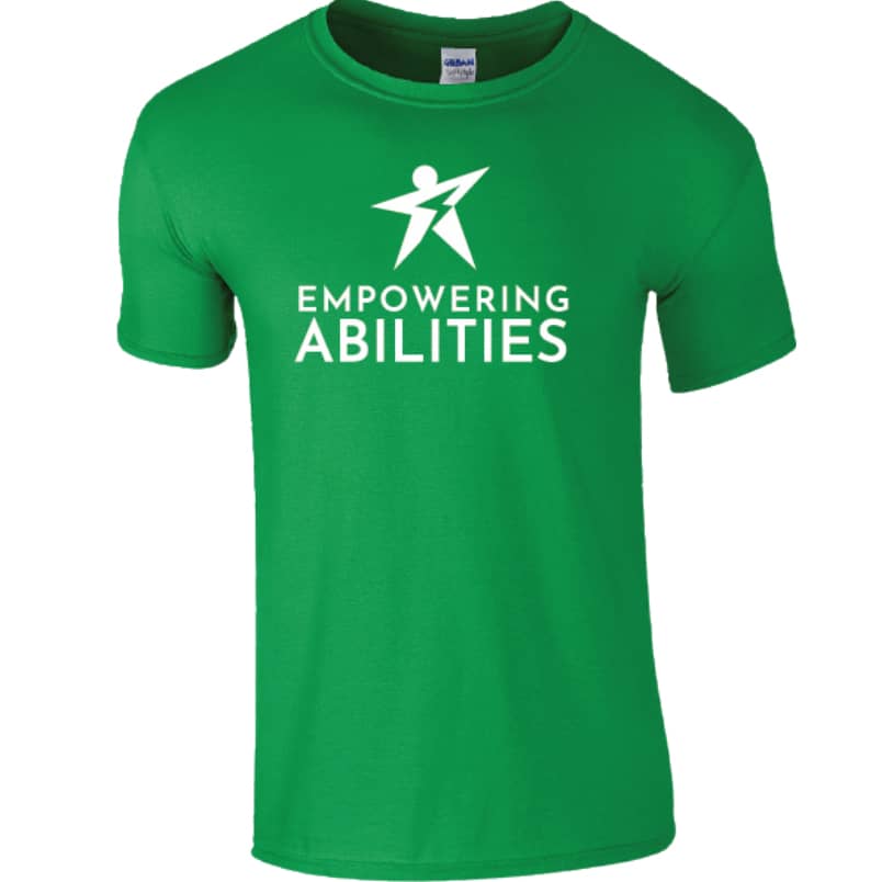 empowering abilities green shirt