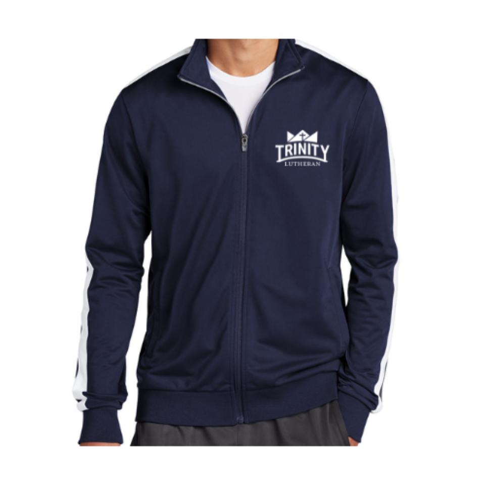 trinity navy zip up