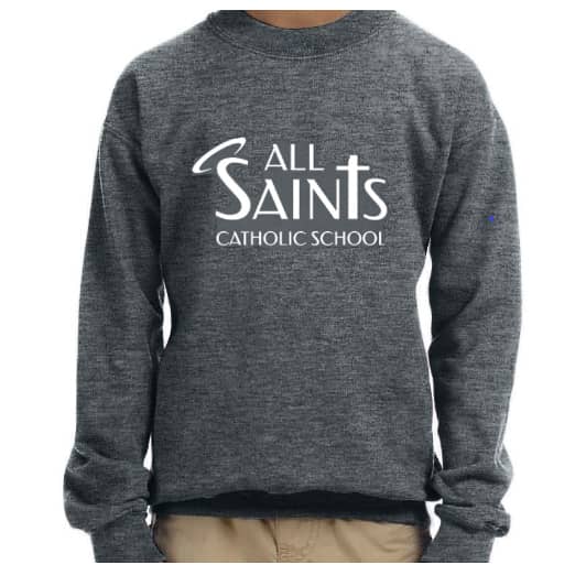 allsaints crew neck grey