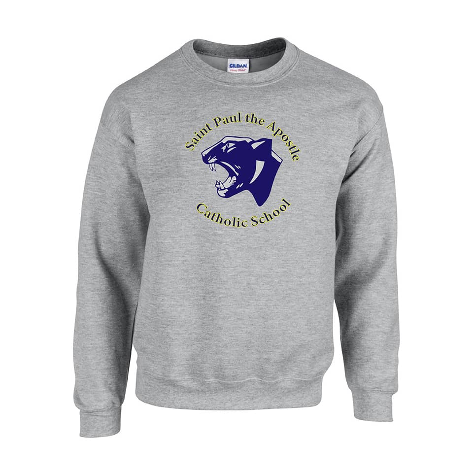 St. Paul panther head sweatshirt